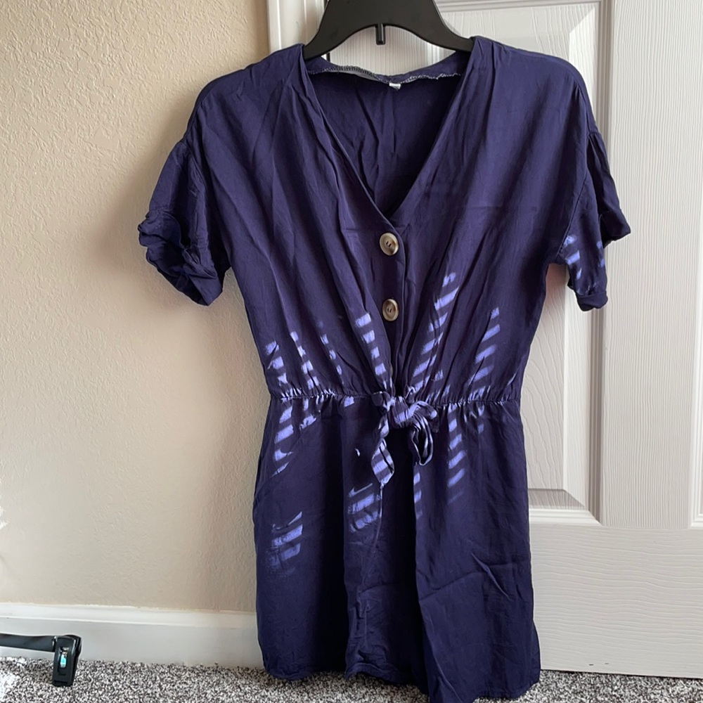 Button up romper
